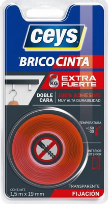 Tackceys Bricocinta Transparente 1,5 m Tackceys Bricocinta Transparente 1,5 m