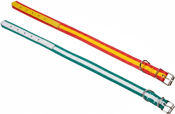 Collar Bandera 55 x 2 cm. Cinta Nylon/ Serraje Collar Bandera 55 x 2 cm. Cinta Nylon/ Serraje
