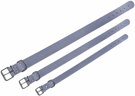 Collar Cuero Cromo 60x3 cm