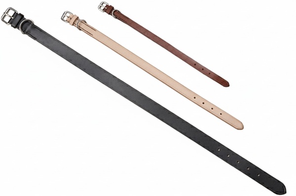 Collar Cuero Sillero 32 x 1,2 cm Collar Cuero Sillero 32 x 1,2 cm