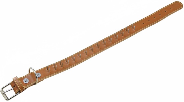 Collar Cuero/serraje Clavos 80 x 4 cm. Collar Cuero/serraje Clavos 80 x 4 cm.