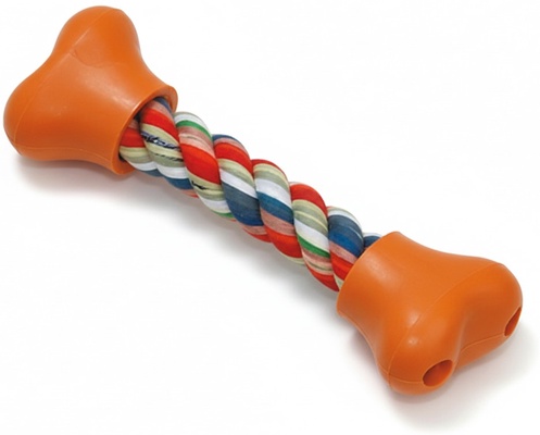 Mordedor Algodon Punta Plastico 22 cm.