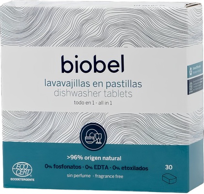 Pastilla Lavavajillas Eco 30 Ud Biobel