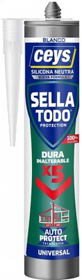 Silicona Neutra Sellatodo Blanco Cartucho 280 ml