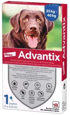 Advantix Pipetas Antiparasitarias para Perros +25kg