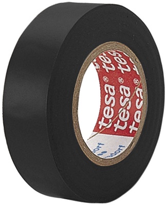 Cinta Aislante Tesa Negra 19 mm 10 Metros Cinta Aislante Tesa Negra 19 mm 10 Metros