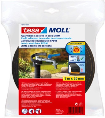 Tesamoll Aislante Tuberias Tesa 20mm 5 Metros