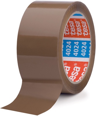Cinta de Embalaje Caucho Natural Tesa 50mm 66 Metros