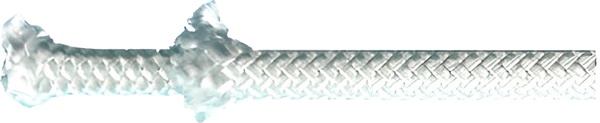 Cuerda Poliester Trenzado blanca 8mm ( Metro )