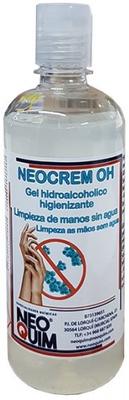 Neocrem OH - Gel hidroalcoholico para higiene de manos