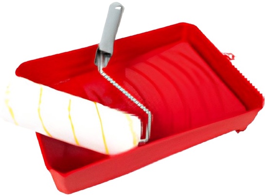Kit de Pintura Cubeta + Rodillo Hilo Verde 18 cm