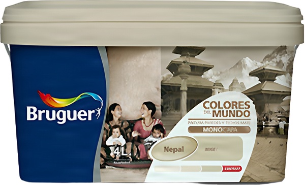 Colores del Mundo Nepal Beige Suave 4l Colores del Mundo Nepal Beige Suave 4l