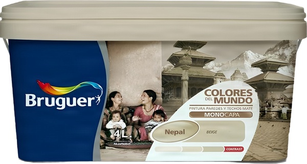 Colores del Mundo Nepal Beig Intermed 4l Colores del Mundo Nepal Beig Intermed 4l