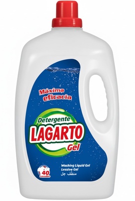 Detergente Lagarto Gel 40 Lavados