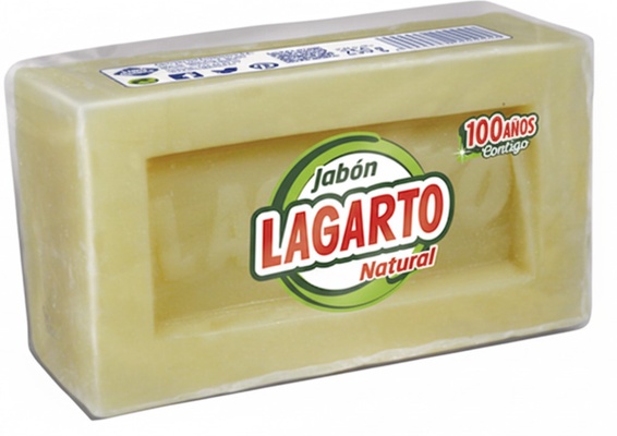 Pastilla Jabon Lagarto Natural 250 gr Pastilla Jabon Lagarto Natural 250 gr