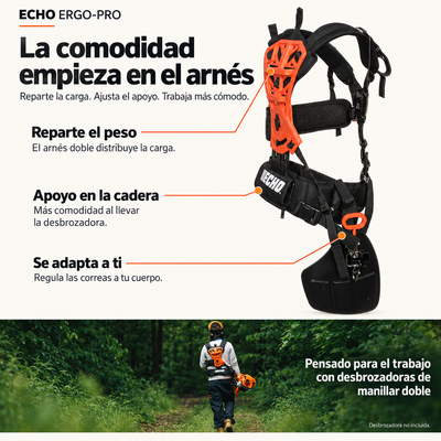 Arn�s profesional ECHO ERGO-PRO para desbrozadora de manillar doble