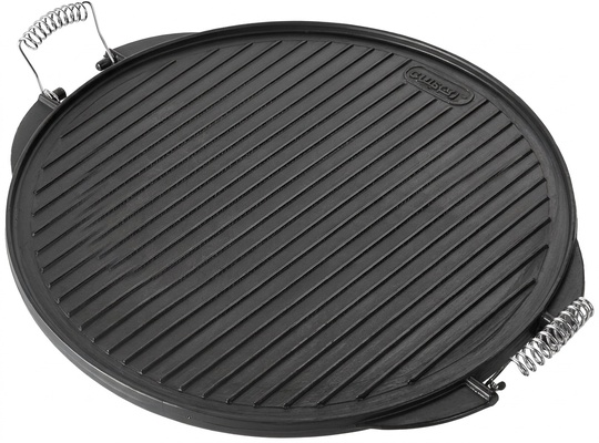 Plancha Hierro Fundido Garcima Redonda Esmaltada 42 cm
