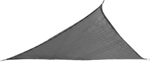 Kit SunNet Malla Sombreado Gris Cuadrada 3,6x3,6 m 