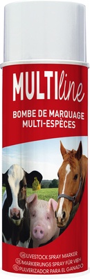 Spray Marcaje Ganado Top Marker 400ml Rojo