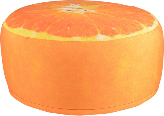 Puff Exterior Naranja