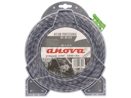 Hilo Desbrozadora Nylon Cyclone 4,0 mm 28 Metros