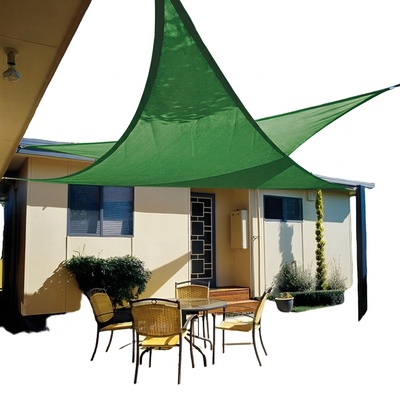 Toldo Vela 5x5x5 m Verde
