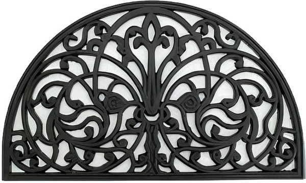 Felpudo Goma Toledo 45x75 Semiluna