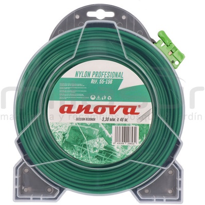 Hilo Desbrozadora Nylon Redondo 3,3mm 46 Metros