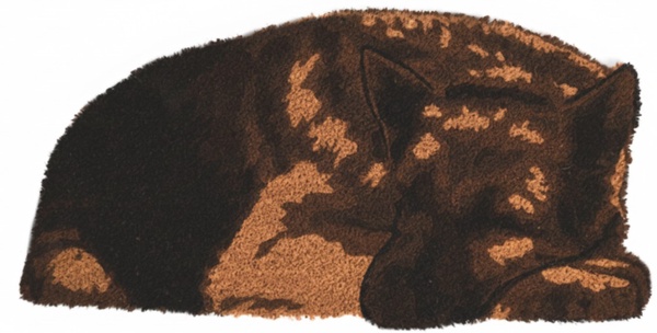 Felpudo Dise�o Pastor Aleman