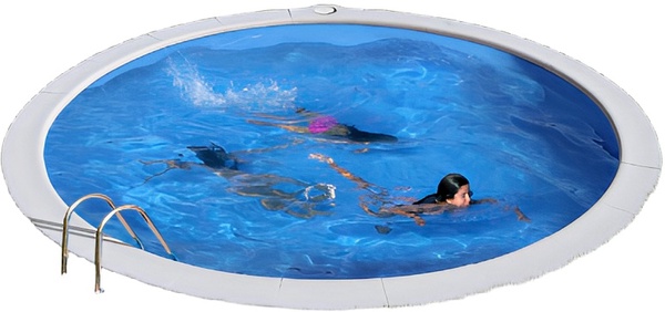 Piscina Enterrada Madagascar Redonda Ø420x150 cm Piscina Enterrada Madagascar Redonda Ø420x150 cm