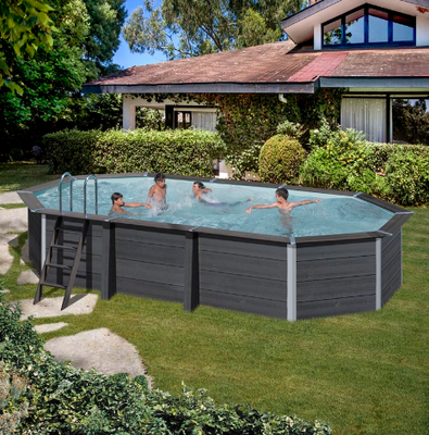 Piscina Avantgarde Ovalada con Led 664x386x124 cm