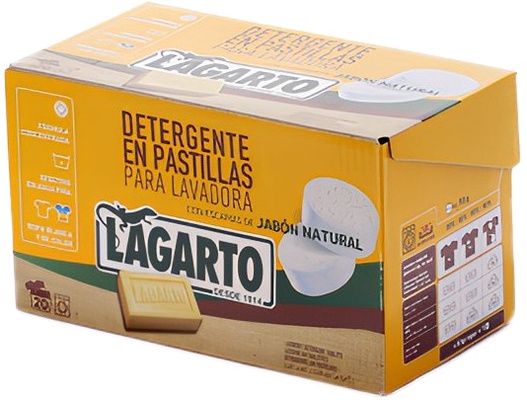 Pastilla Detergente Jabon Concentrado 20 Dosis