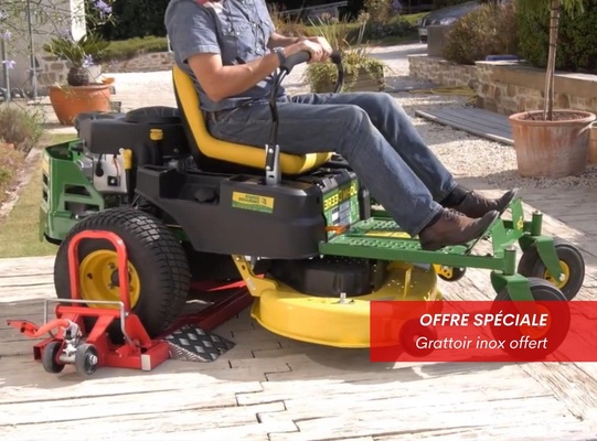 Elevador Tractor Cortacesped Hidraulico Cliplift Magnum 500 kg