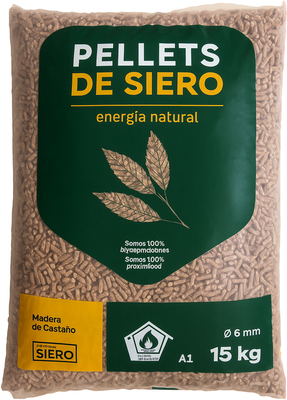 Pellet Casta�o Siero 15kg