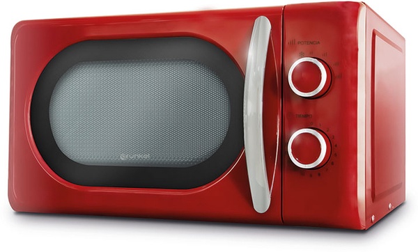 Microondas Vintage Rojo Grunkel