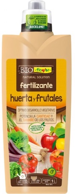 Fertilizante Huerta y Frutales Bioflower 1000 ml