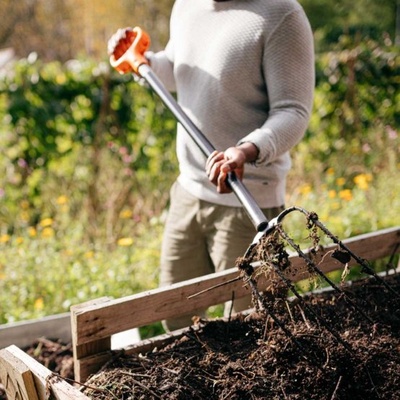 Horca para Compostar Solid Fiskars