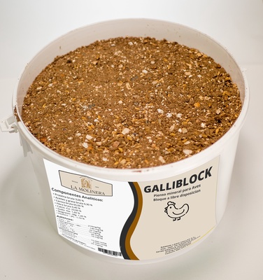 Bloque Mineral Gallinas GalliBlock 4 kg