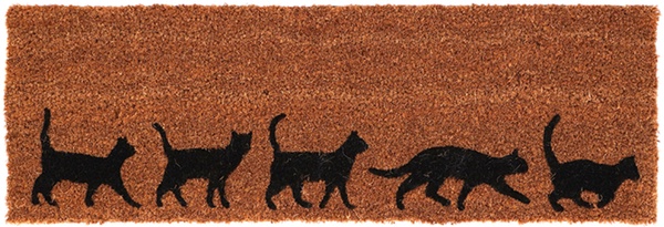 Felpudo Gatos Fibra de Coco