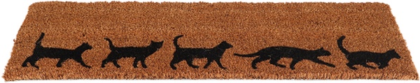 Felpudo Gatos Fibra de Coco