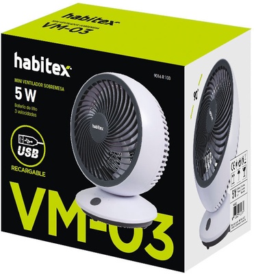 Mini Ventilador Recargable Bater�a USB