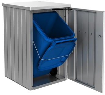 Contenedor Cubos Basura Alex Gris Oscuro