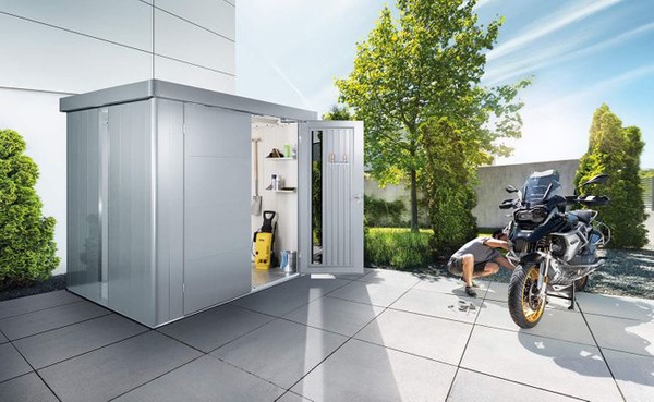 Caseta Neo 236 x 236 x 222 Gris Cuarzo Doble Puerta