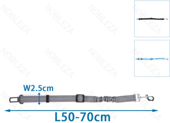 Cinturon Seguridad Coche Perros