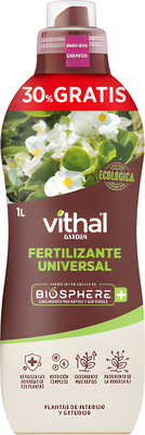 Vithal Fertilizante Universal Biosphere Plus 1 Litro