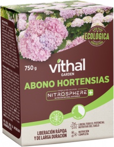 Vithal Fertilizante Hortensias 750gr