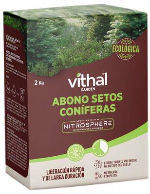 Vithal Abono Setos y Coniferas Nitrosphere Plus 2kg