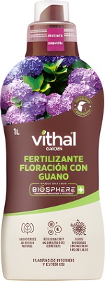 Vithal Fertilizante Floracion con Guano Biosphere 1 Litro