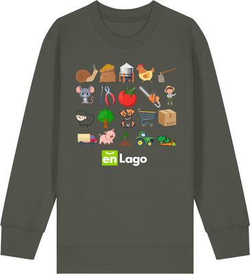 Sudadera Khaki Ni�o Enlago Talla 9/11 A�os