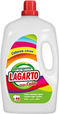Detergente Lagarto Color 40 Lavados